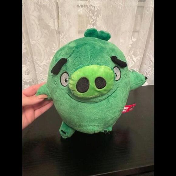 Other - Angry Birds Green Pig Plush Toy